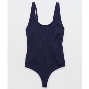 NWT Aerie ($49.95) Superchill Seamless Rib Scoop in Navy